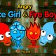 Angry Icegirl and Fireboy Game