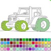 Tractor coloring